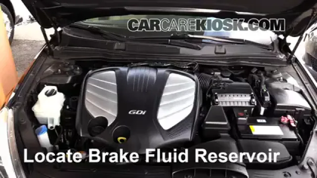 2014 Kia Cadenza Premium 3.3L V6 Líquido de frenos Agregar fluido